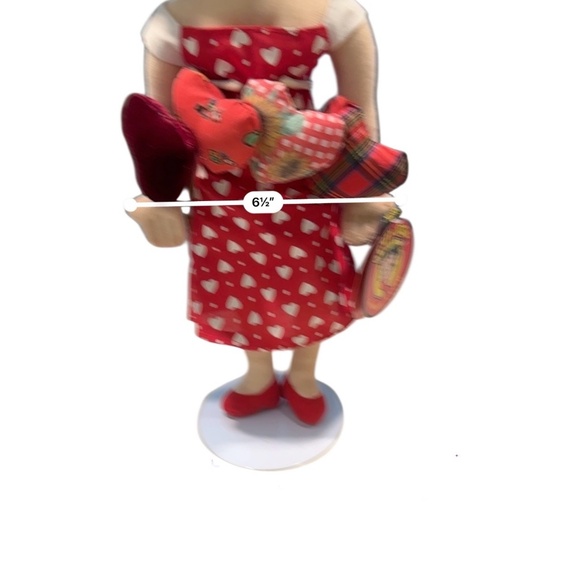 Betty Boop Plush Red and White Heart Dress 2004 - Picture 10 of 12
